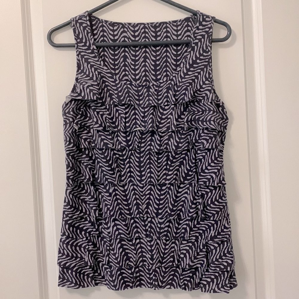 Layered Ruffles Tank Top